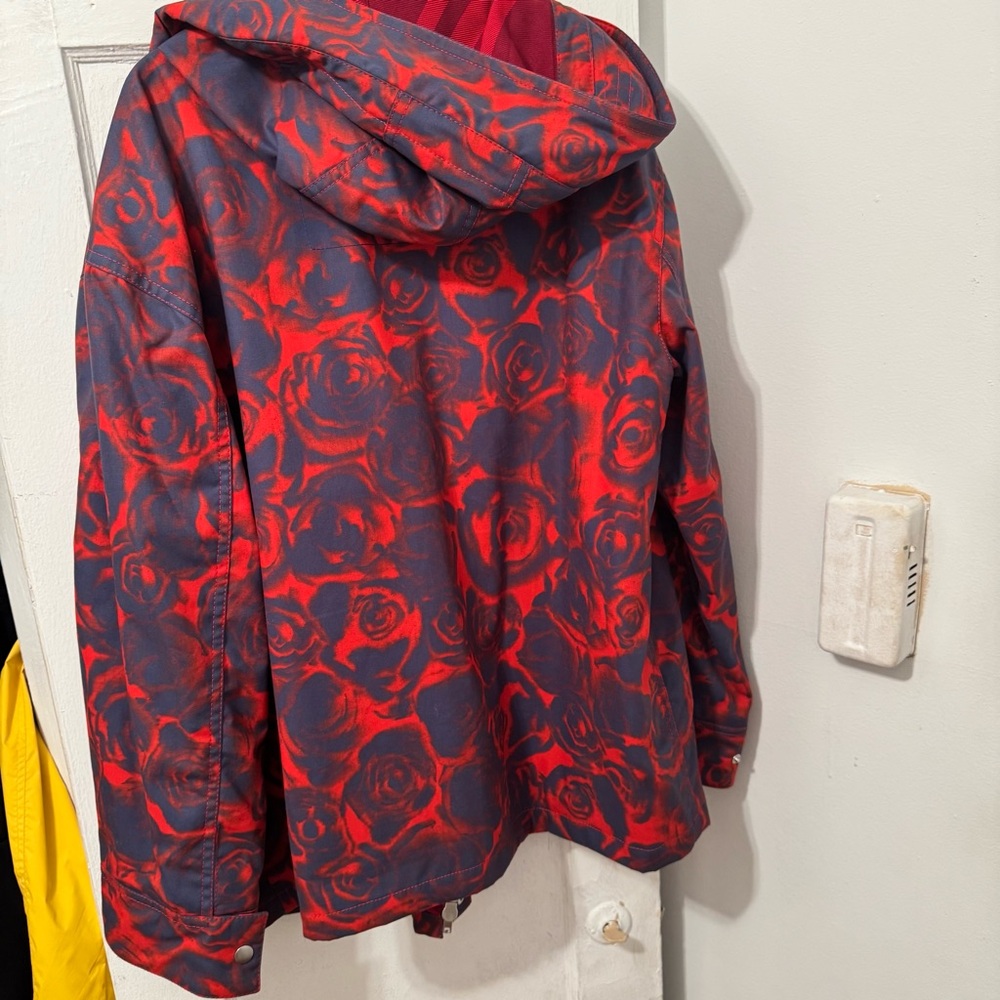 Burberry Red and Blue Floral Jacket - Picture 4 of 5